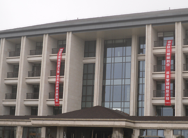 仙女山萬豪酒店室內(nèi)裝修施工照片