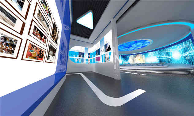 國(guó)電發(fā)電企業(yè)深圳展廳裝修設(shè)計(jì)方案