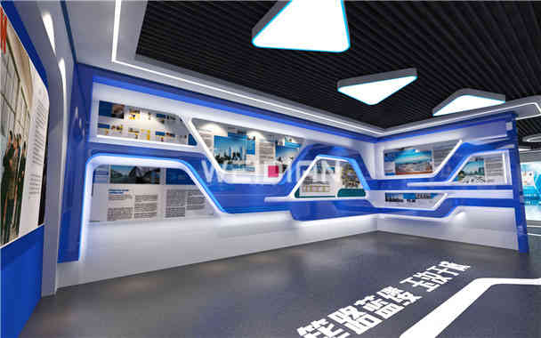 國(guó)電發(fā)電企業(yè)深圳展廳裝修設(shè)計(jì)方案