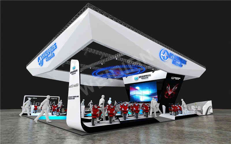 尼科尼電動(dòng)車廣州展臺設(shè)計(jì)搭建 尼科尼電動(dòng)車廣州展臺設(shè)計(jì)搭建