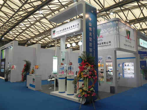 廣州展臺搭建公司助力偉兆塑膠中國國際塑料橡膠工業(yè)展覽會廣州展臺設計搭建