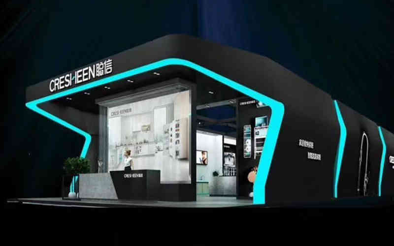 廣州展臺裝修公司設(shè)計聰信智能上海國際綠色廚房衛(wèi)浴展覽會廣州展臺裝修設(shè)計