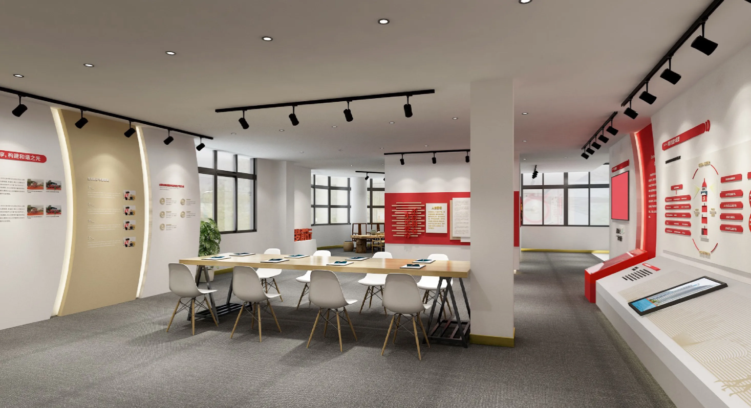 廣東河源黨建活動(dòng)室設(shè)計(jì)裝修、黨建服務(wù)中心設(shè)計(jì)裝修、社區(qū)服務(wù)中心、黨群服務(wù)中心