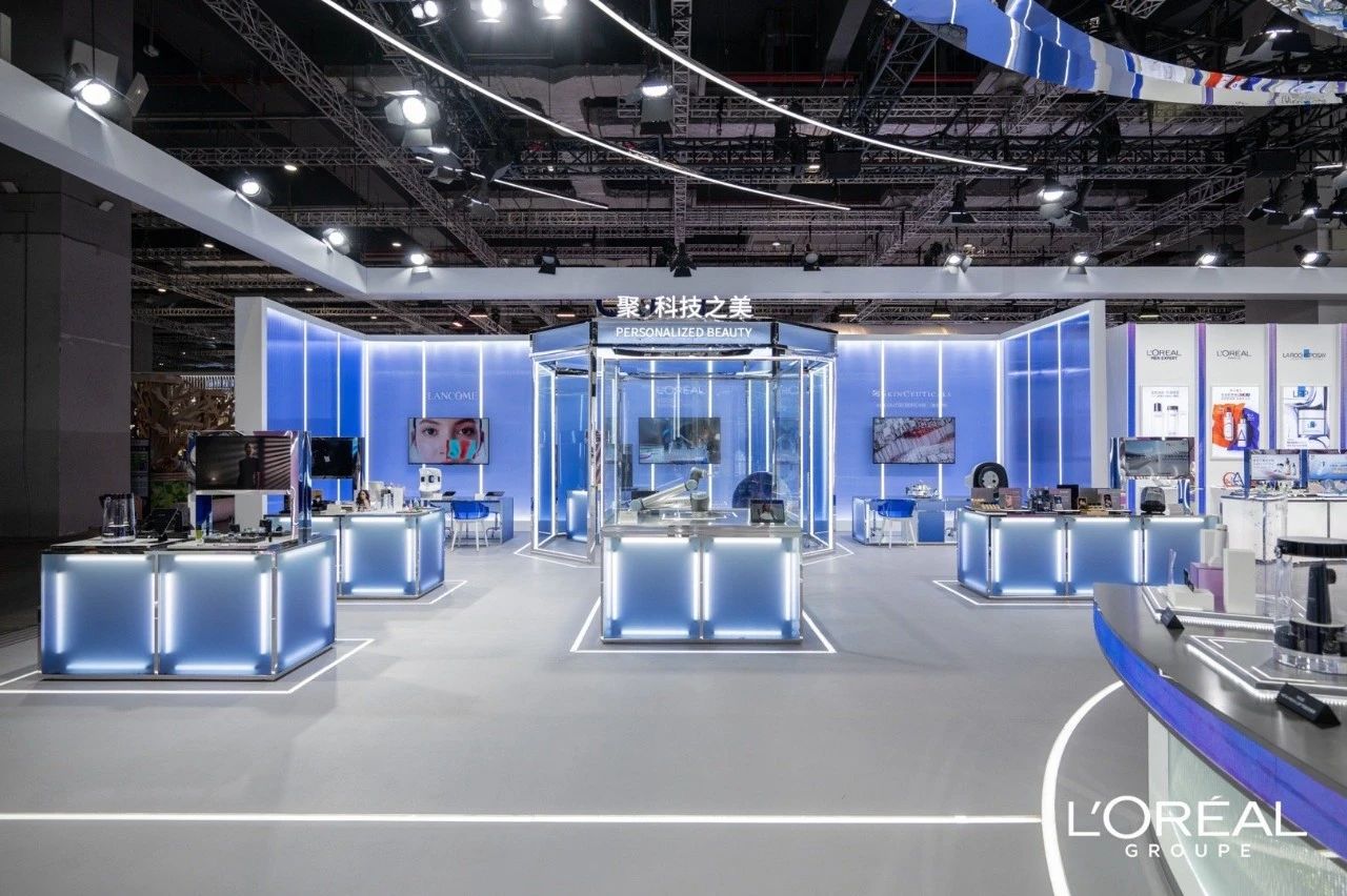 深圳展覽設(shè)計公司帶你看2023進博會最具有創(chuàng)意00家企業(yè)展臺（歐萊雅展臺）3